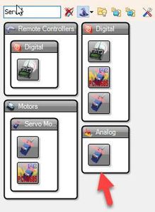 In Visuino Add Components