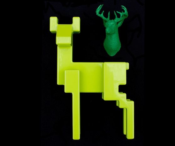 SPELGJORT | 8-Bit Stag's Head