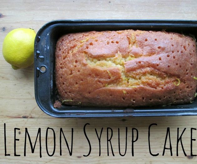 Sticky Lemon Syrup Cake