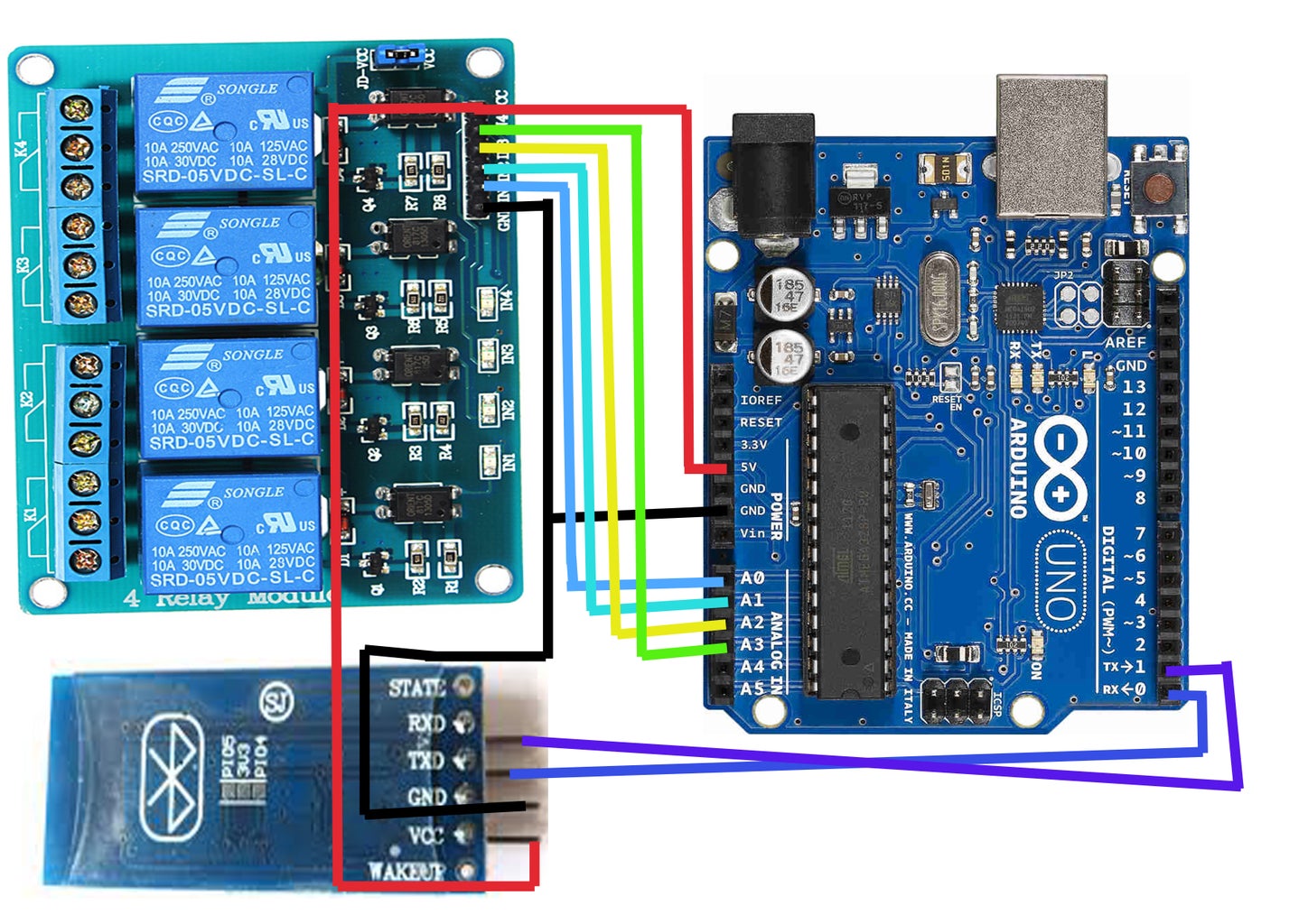 Home Automation With Arduino, Buttons ,LCD ,EEPROM AND Smart Phone : 7 ...