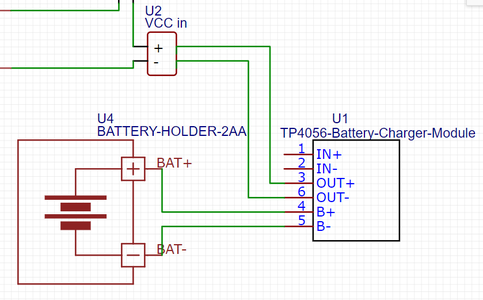 Design the Battery Circuit