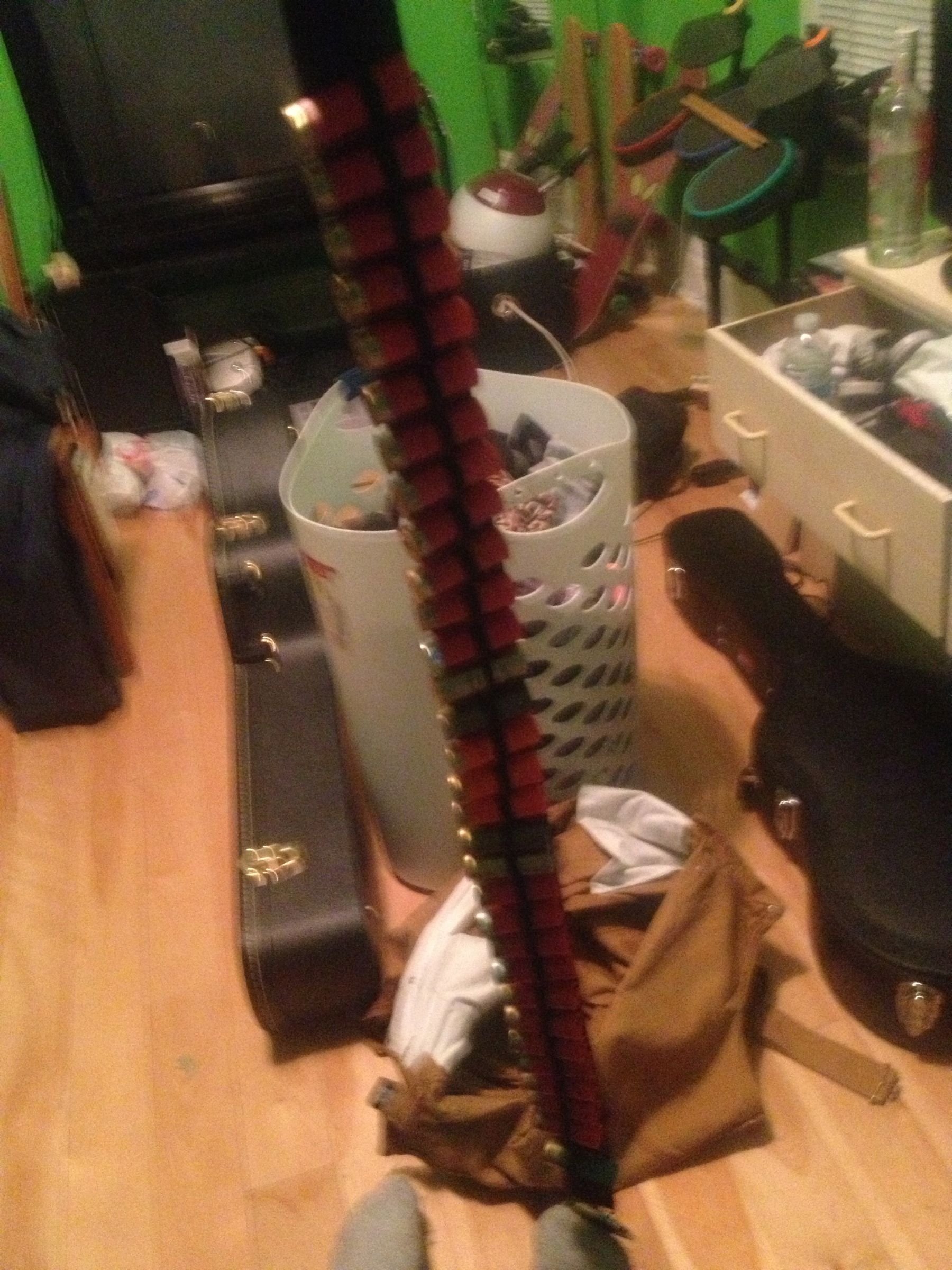 Make a bullet shell belt!