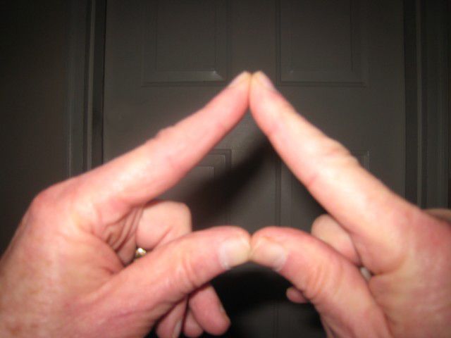 Your Valentine's Heart at your finger tips (Optical Illusion)