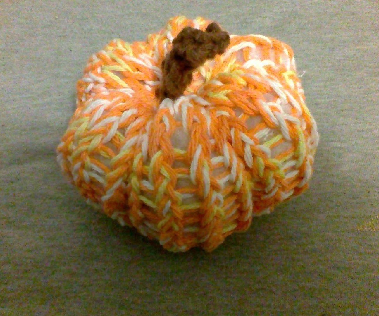Super Easy Knit Pumpkin for People Who Have Never Knit in Their Life 13 Steps (with Pictures