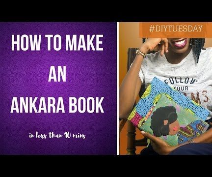 DIY How to Make an African Inspired Book