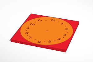 3d printable clock