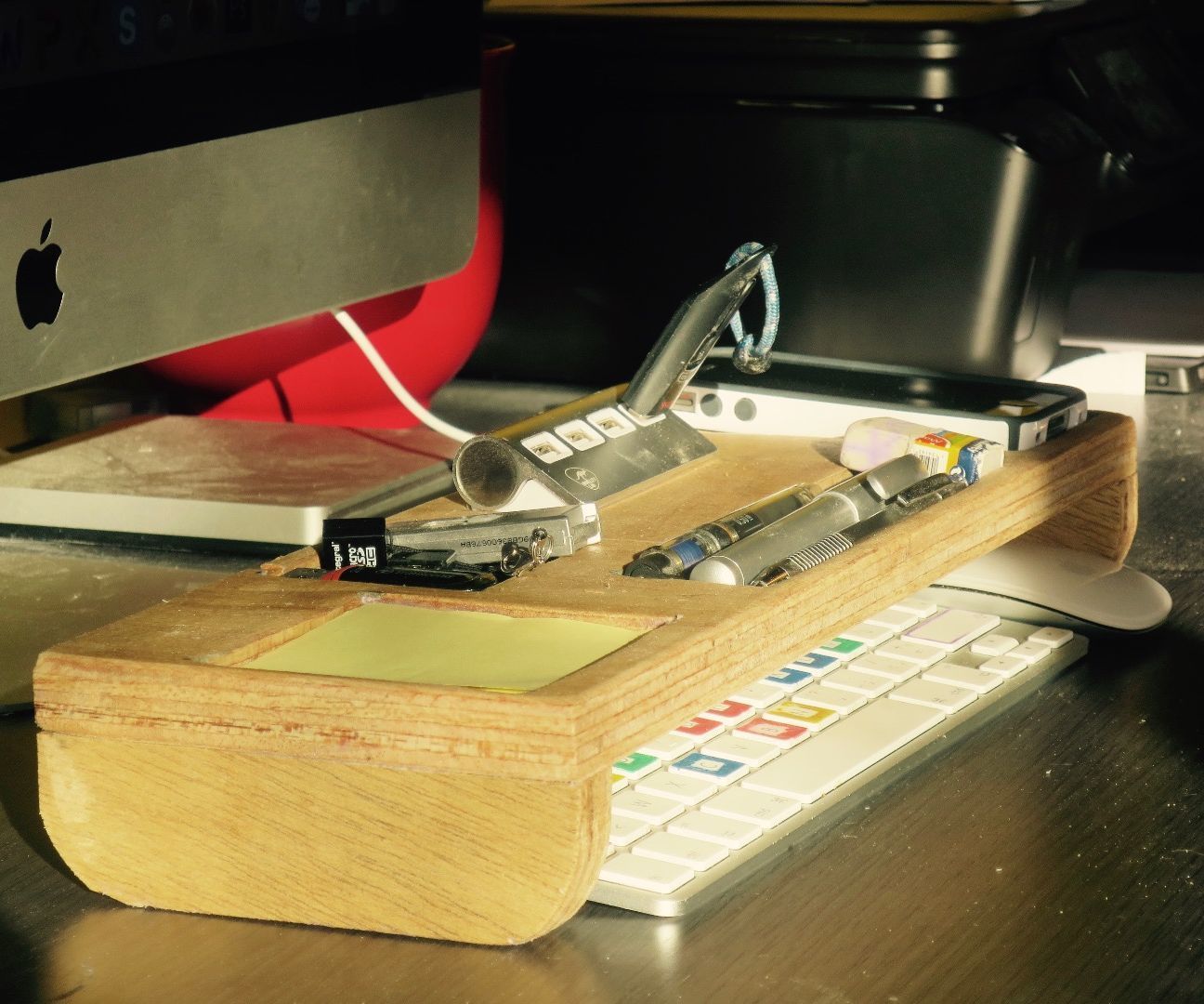 Wood Desk Organizer Instructables
