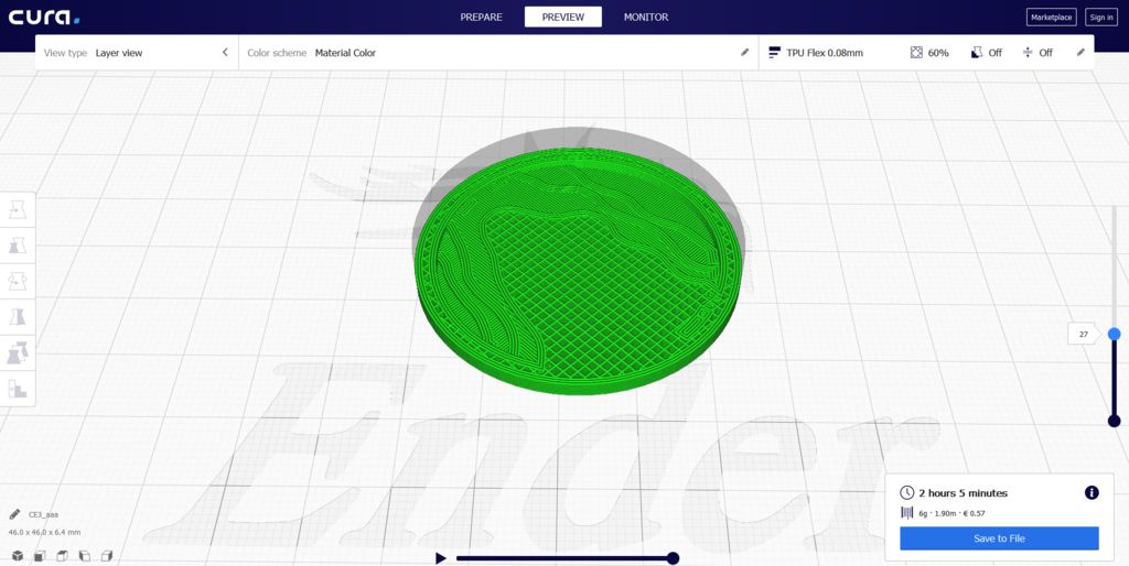 3D Printed Molds / Flexible Filament 5 Steps
