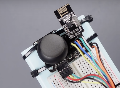 Wireless Arduino Motor Driver and Joystick Controller (nRF24L01 and ...