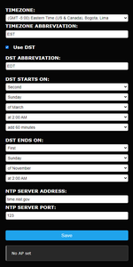 WiFiTimeManager - Arduino IDE ESP32 Time Library