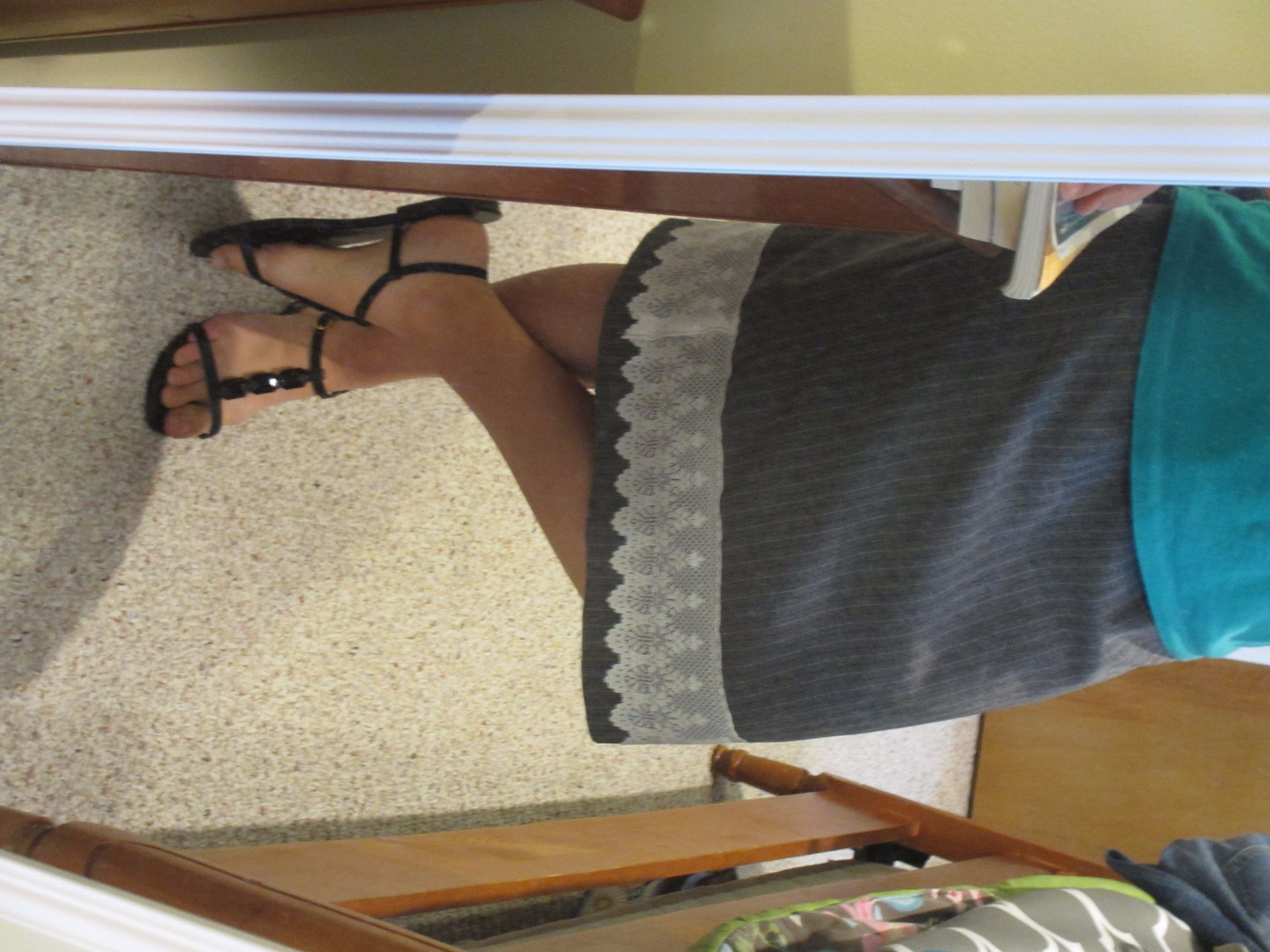 Laceedged Skirt 6 Steps Instructables