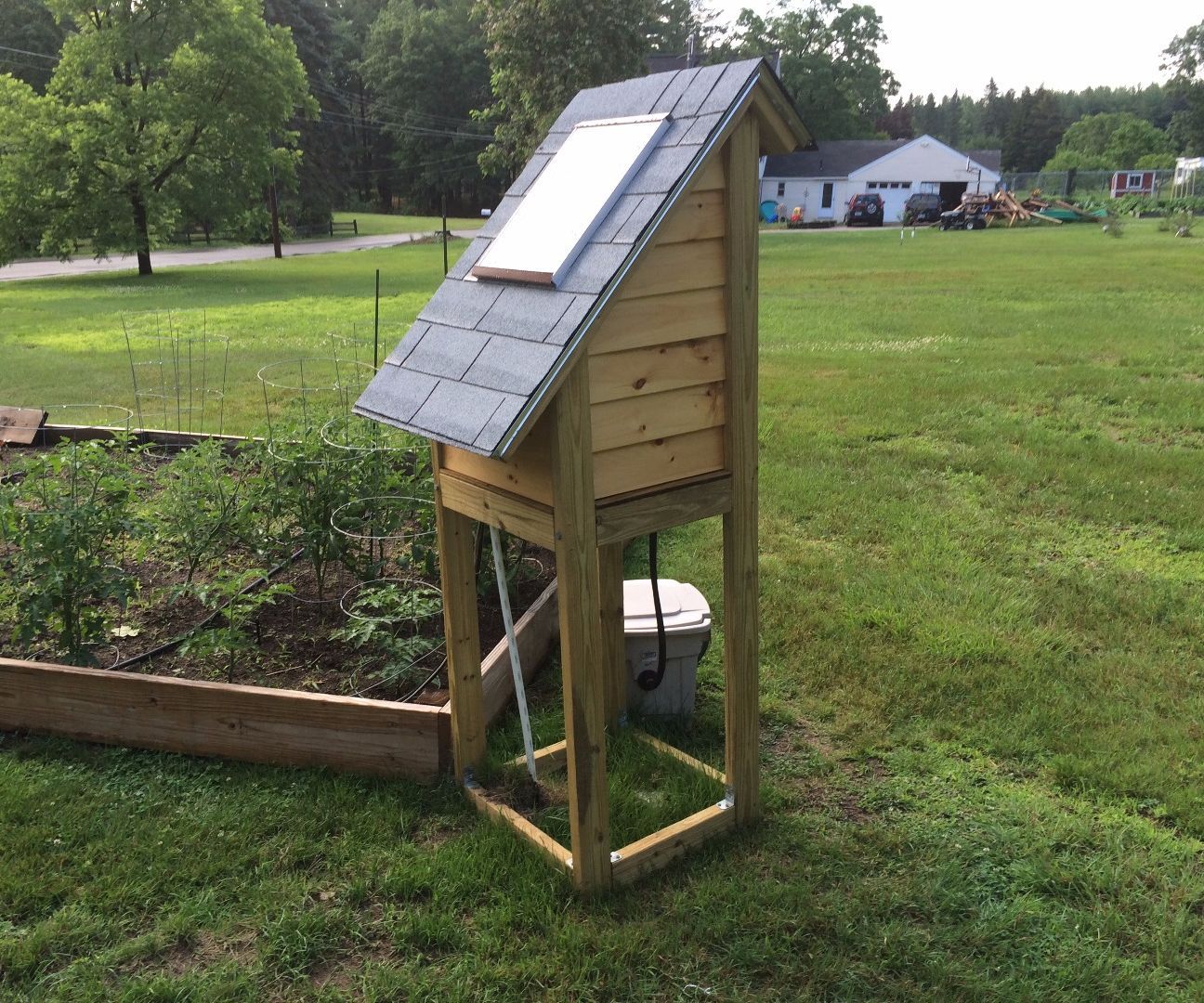 Remote Solar Garden Watering System