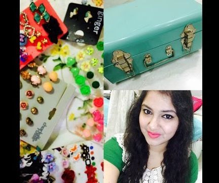 Easy DIY Earrings Organizer