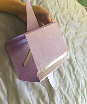 Flying Paper Cube!