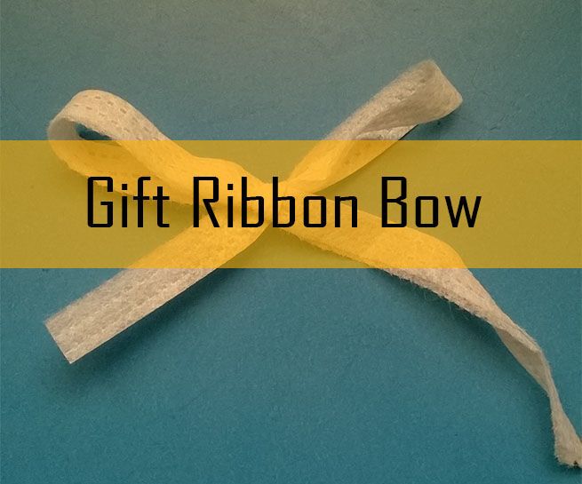 Gift Ribbon Bow in a Minute