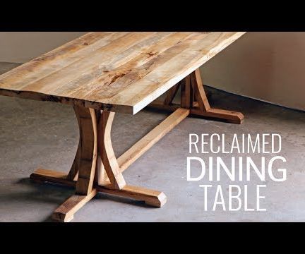 DIY Rustic Farmhouse Dining Table 