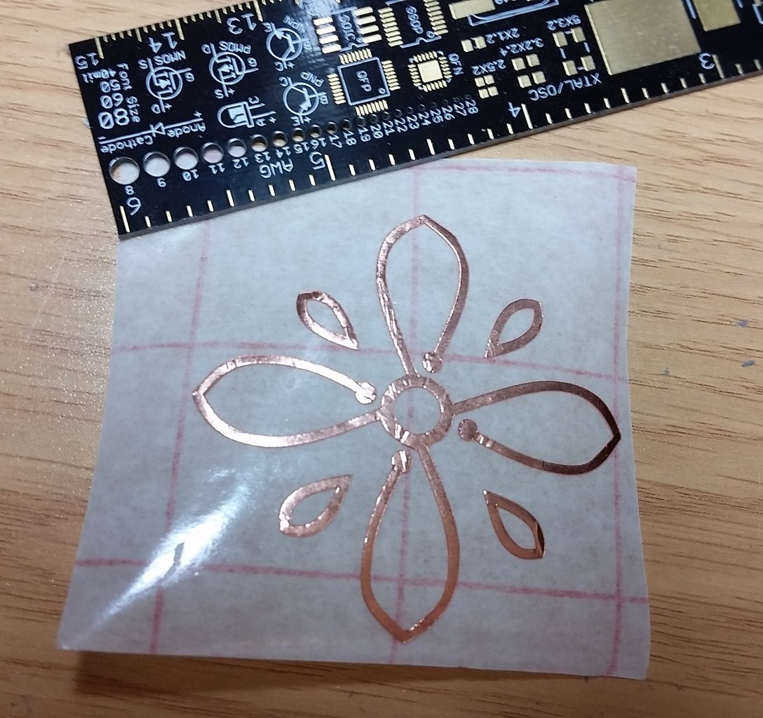 Flashy Copper Foil Circuits