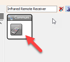 In Visuino Add Components