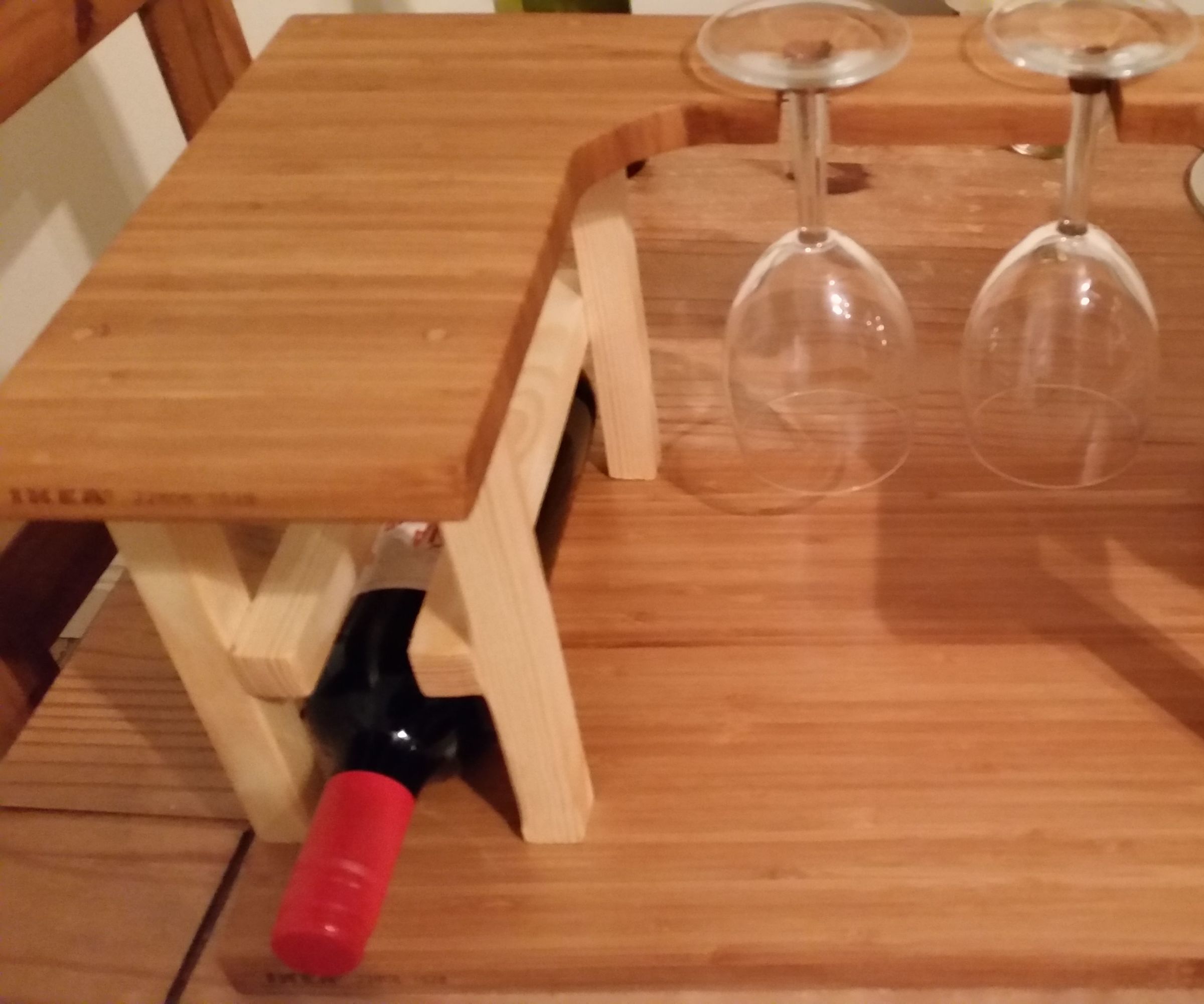 Cheese Board and Wine Rack for Under £15