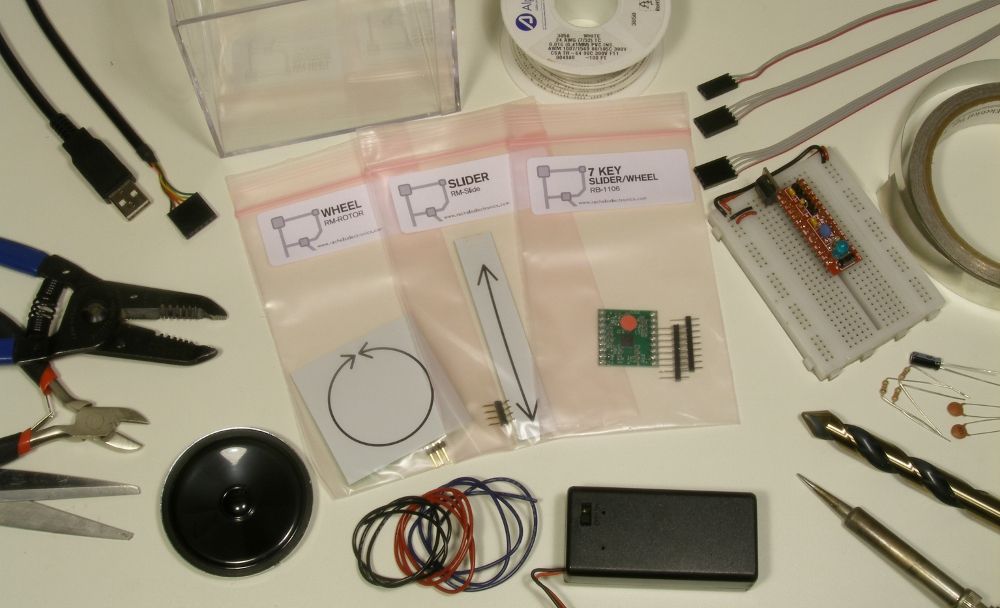 7-Key Slider/Wheel Tutorial with Synthesizer