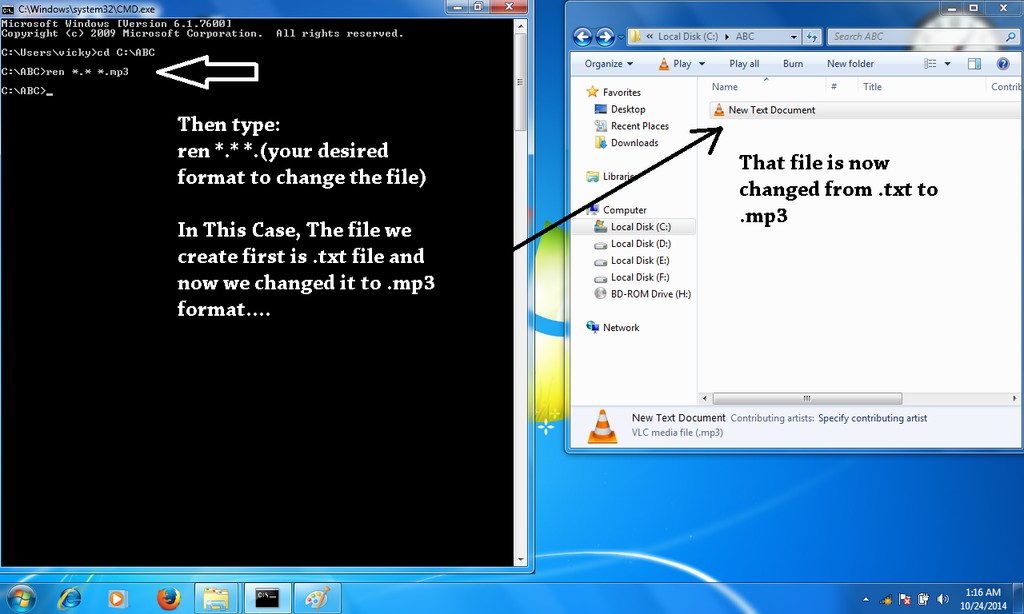 How to Change File Format Through CMD : 7 Steps - Instructables
