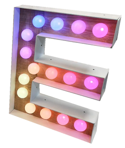 LETTRES LEDS DECORATIVES / DECORATIVE LEDS LETTERS