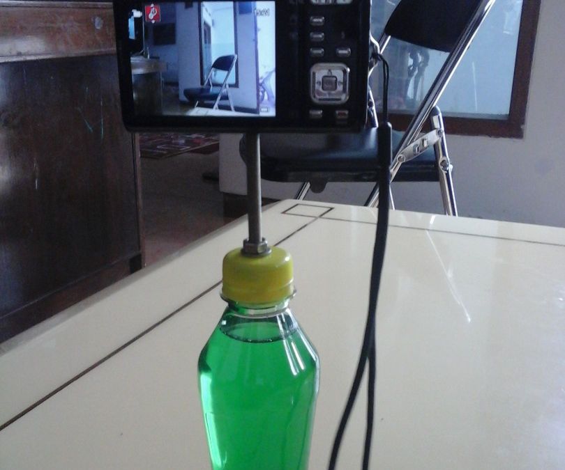 How to Make Digital Camera Stand or Tripod From Bottle