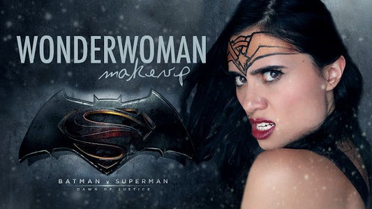 WONDER WOMAN MAKEUP (Batman Vs. Superman)