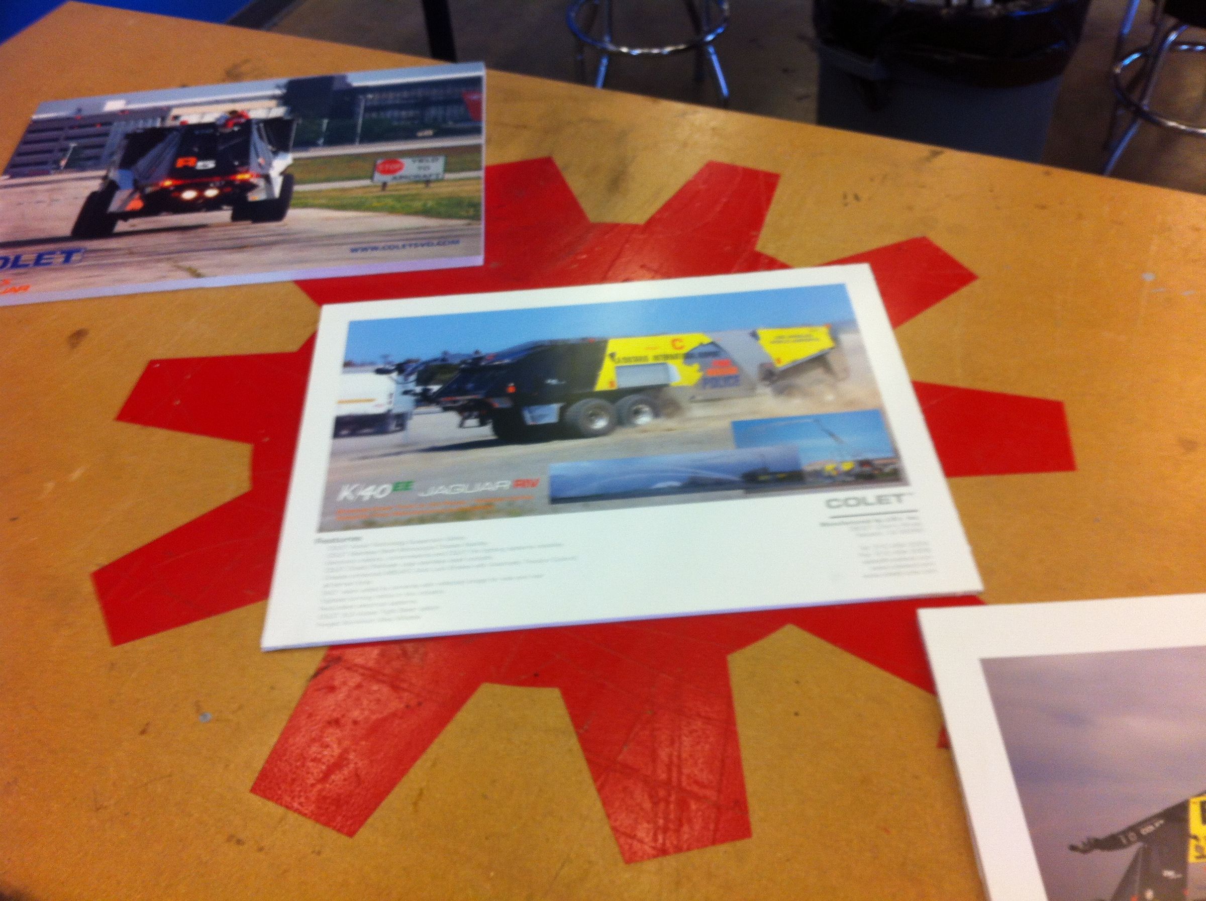 Recycling / Resizing Foam Core for Posters