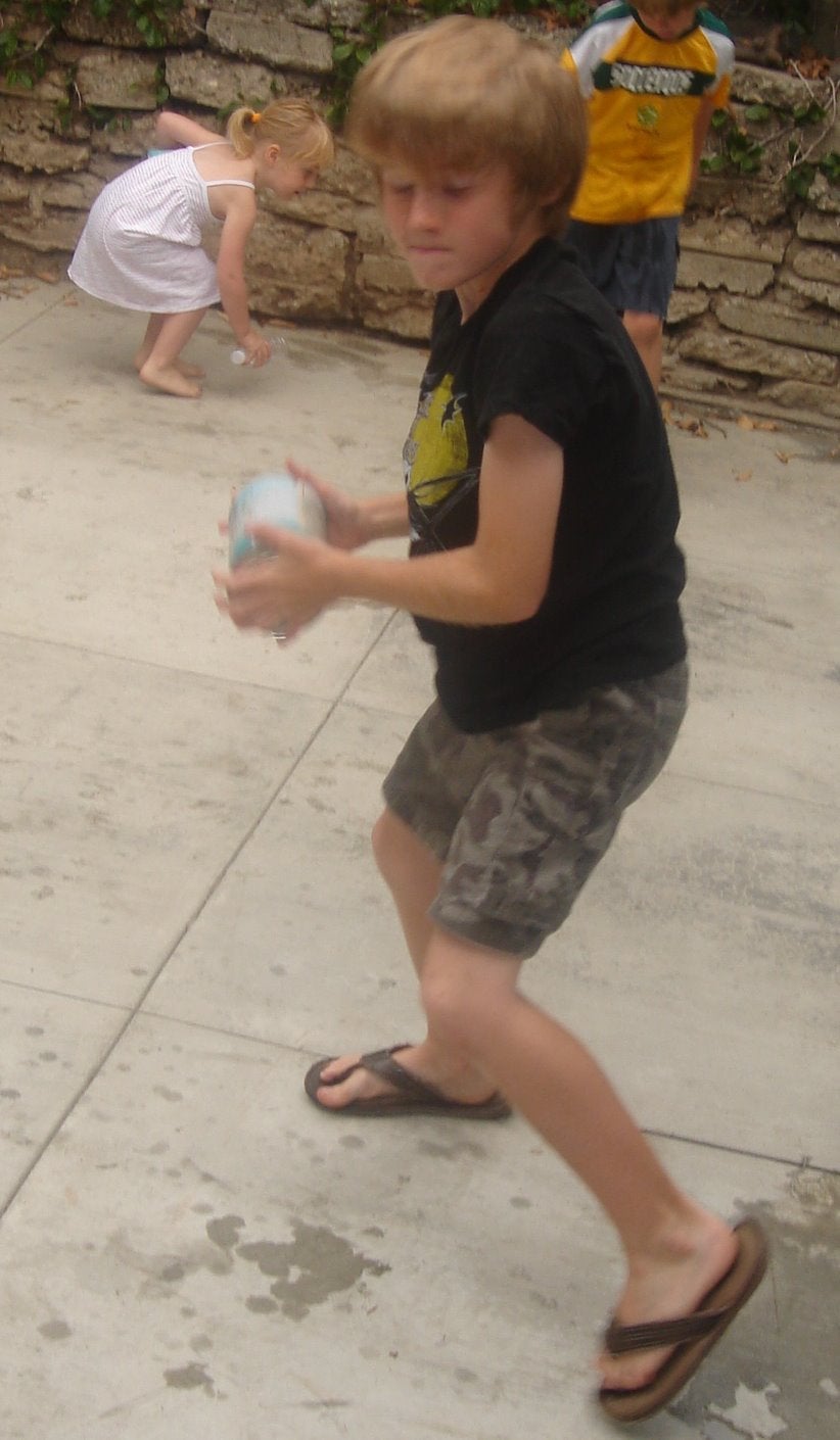 Freeze Dancing Before a Cool Treat.