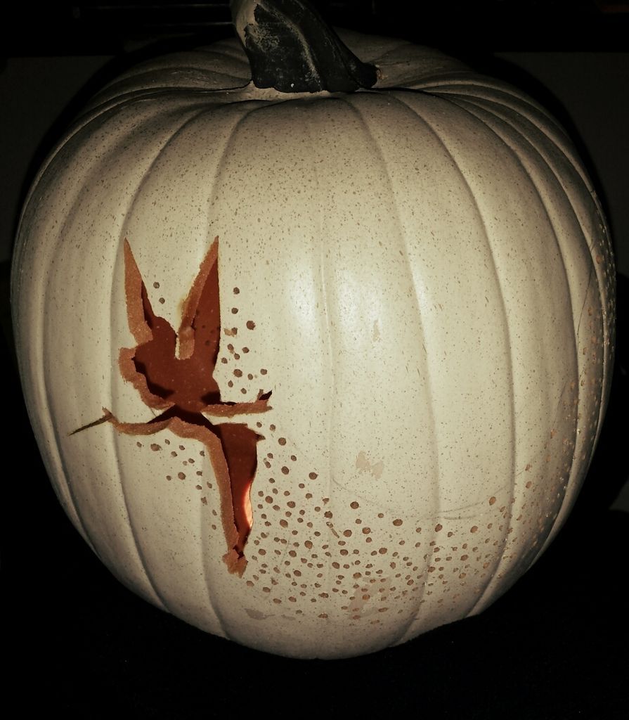 Tinker Bell Pixie Dust Pumpkin Carving : 6 Steps - Instructables