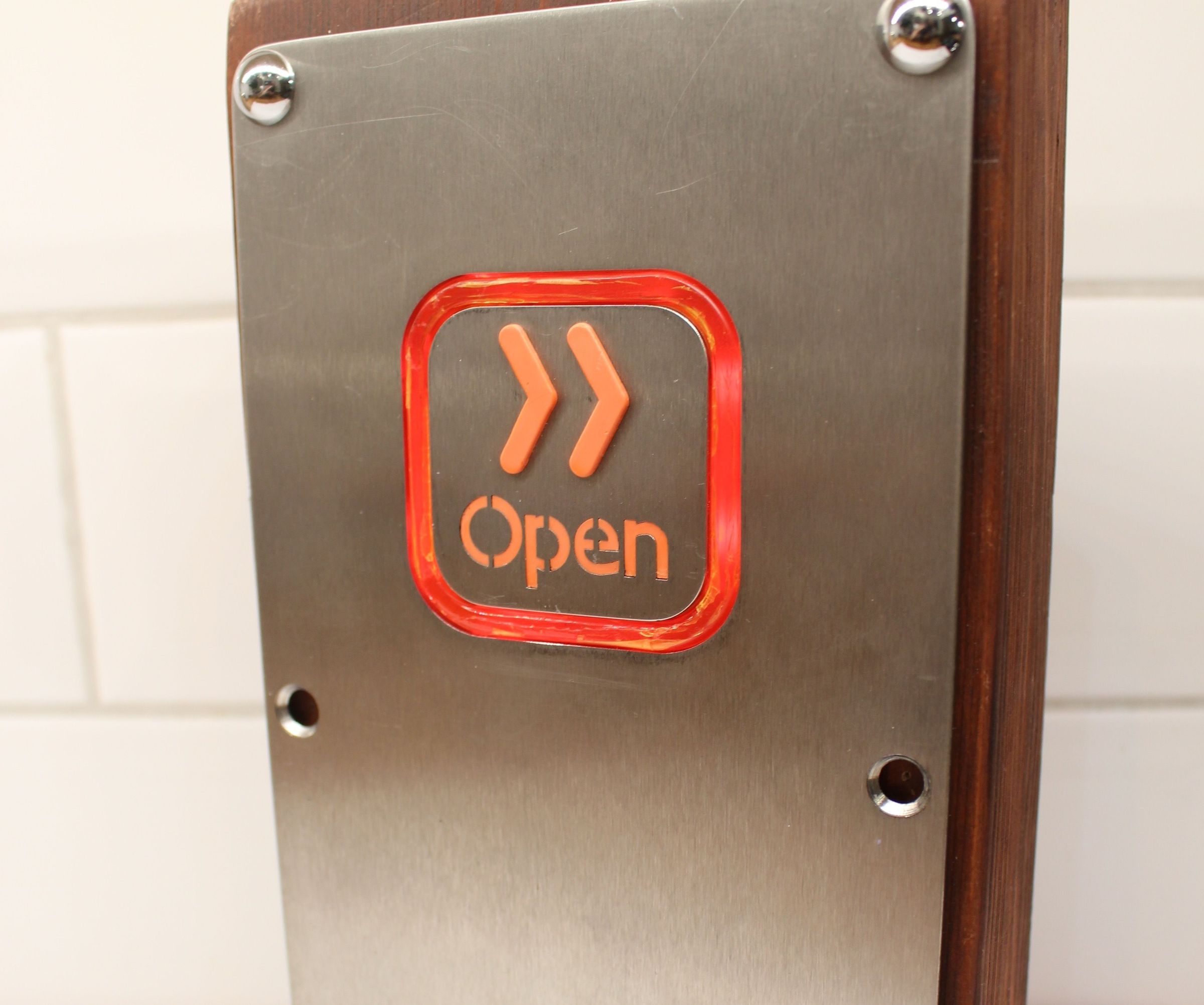 Hacking a London Underground Jubilee Line Door Button