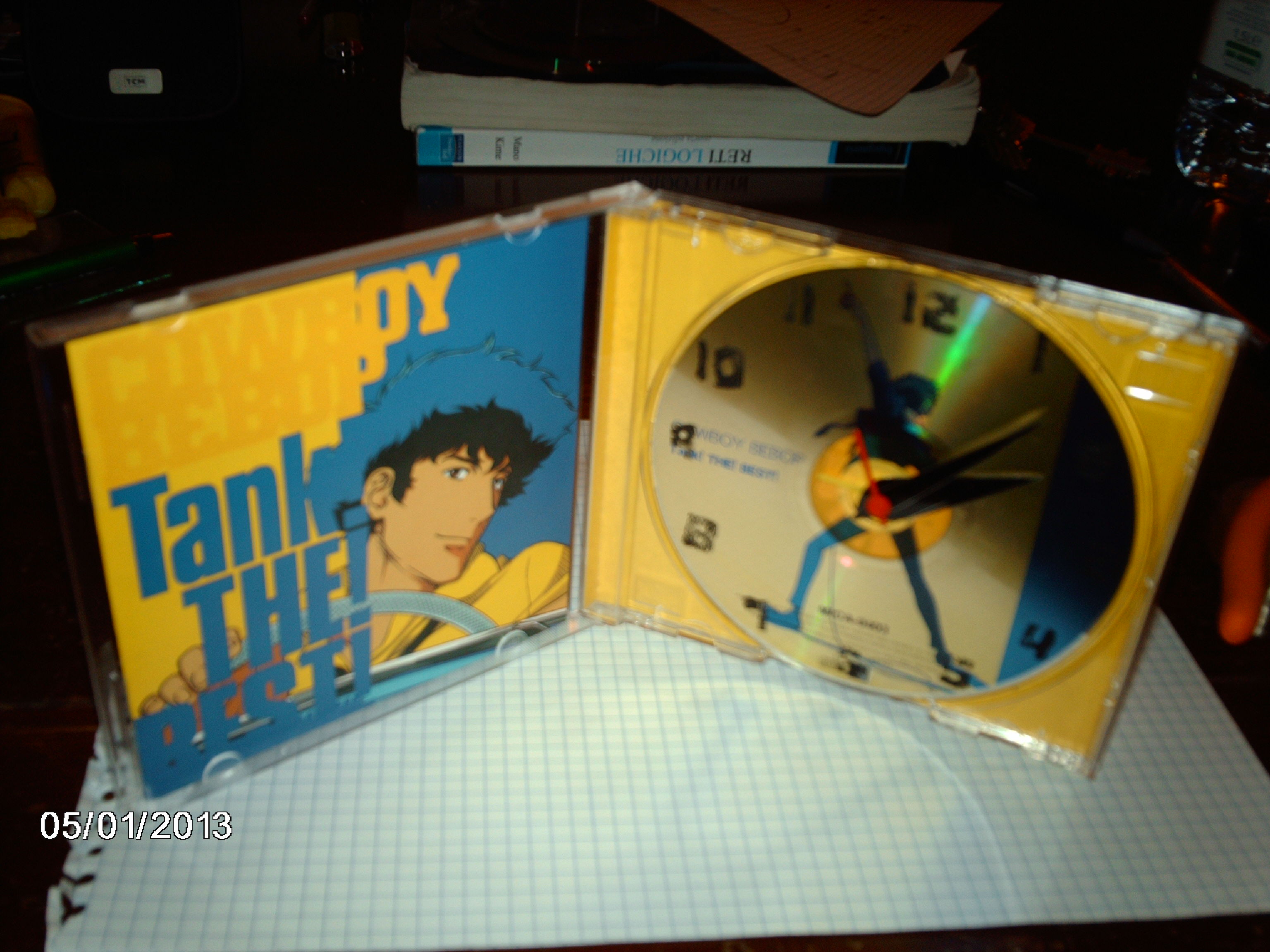 Music CD + CD Cover - CLOCK ALARM