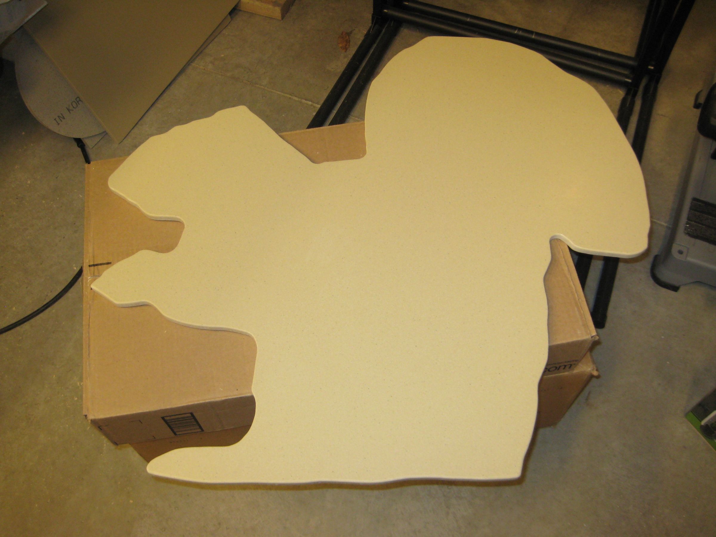 Custom Solid Surface Cutting Board