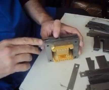 HOW TO REASSEMBLE a TRANSFORMER'S CORE