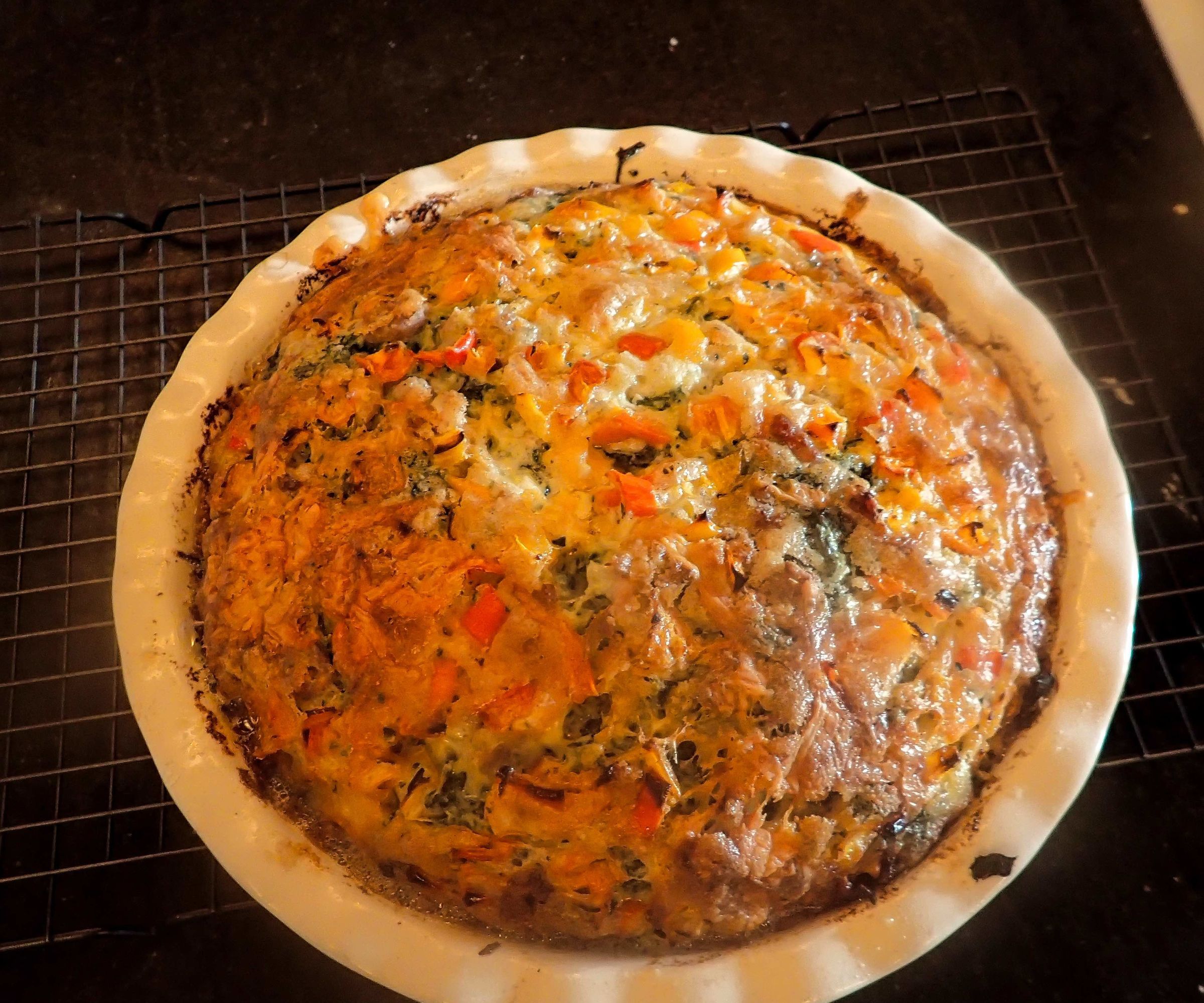 Easy Peasy Magic Crust Quiche