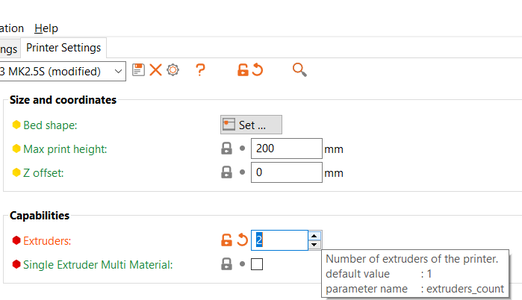Slicer Settings 