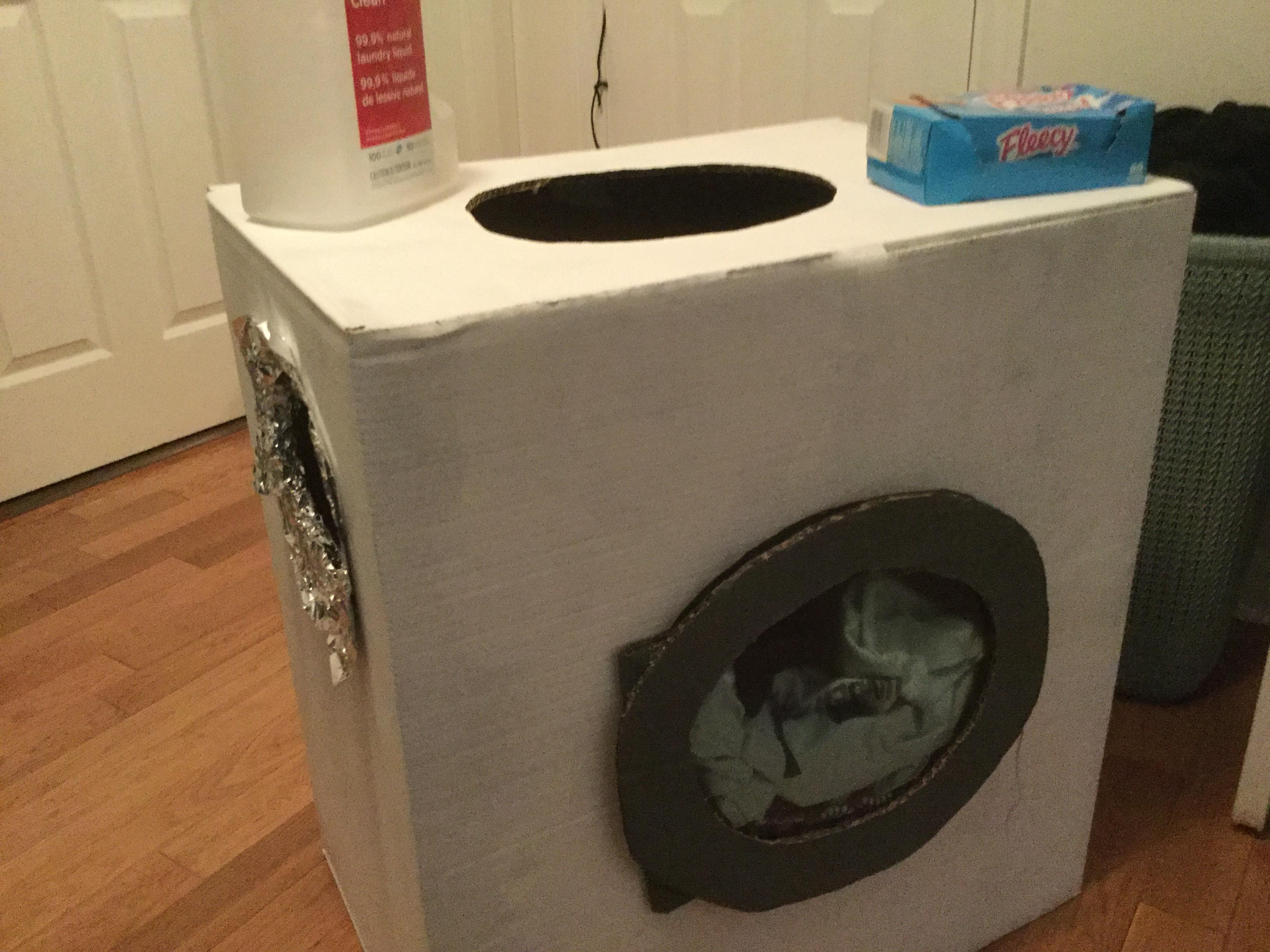 Light Up Washing Machine Costume! 10 Steps Instructables