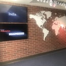 Smart World Map With Data Screens and DMX Programmable Lighting
