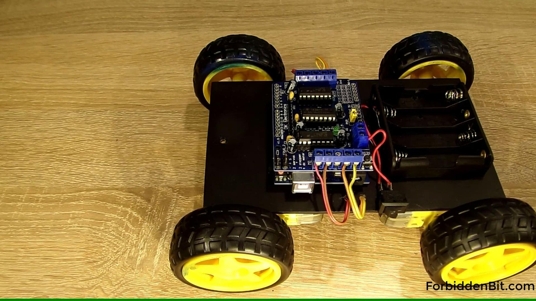 Simple CAR Arduino Bluetooth Controlled : 6 Steps - Instructables