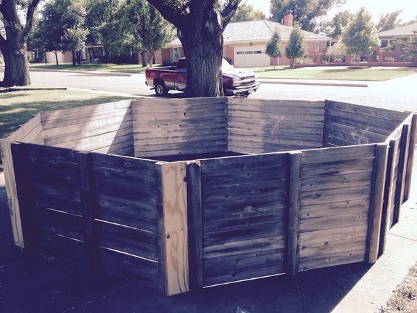 Portable Gaga Pit From Repurposed Fence