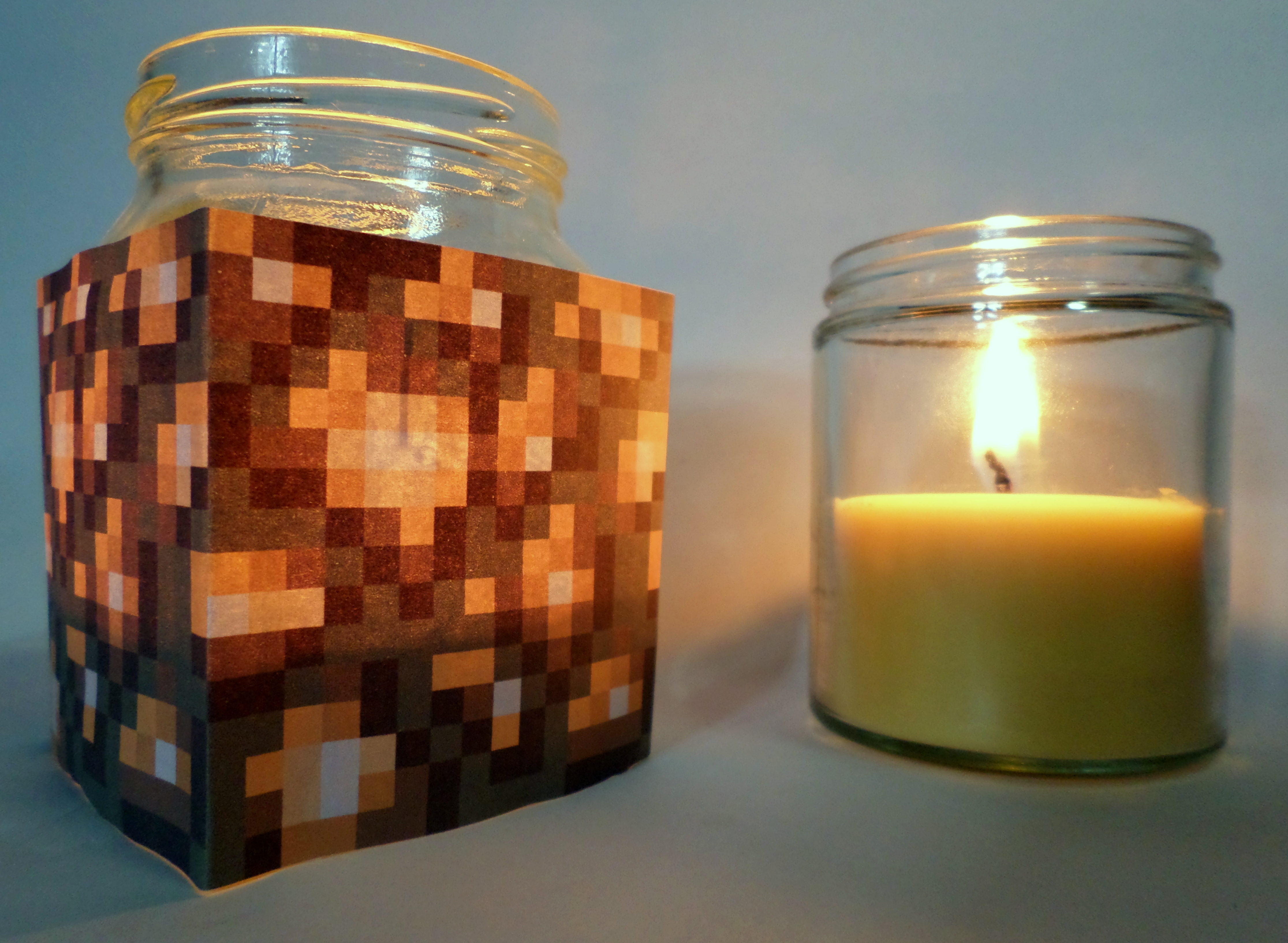Easy Minecraft Glowstone Beeswax Candle 5 Steps Instructables