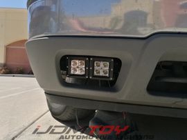 Chevrolet Avalanche Silverado Dual LED Pod Light Install Guide : 6 Steps