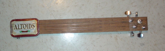 Electric Altoids Guitar/Ukulele