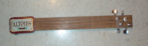 Electric Altoids Guitar/Ukulele