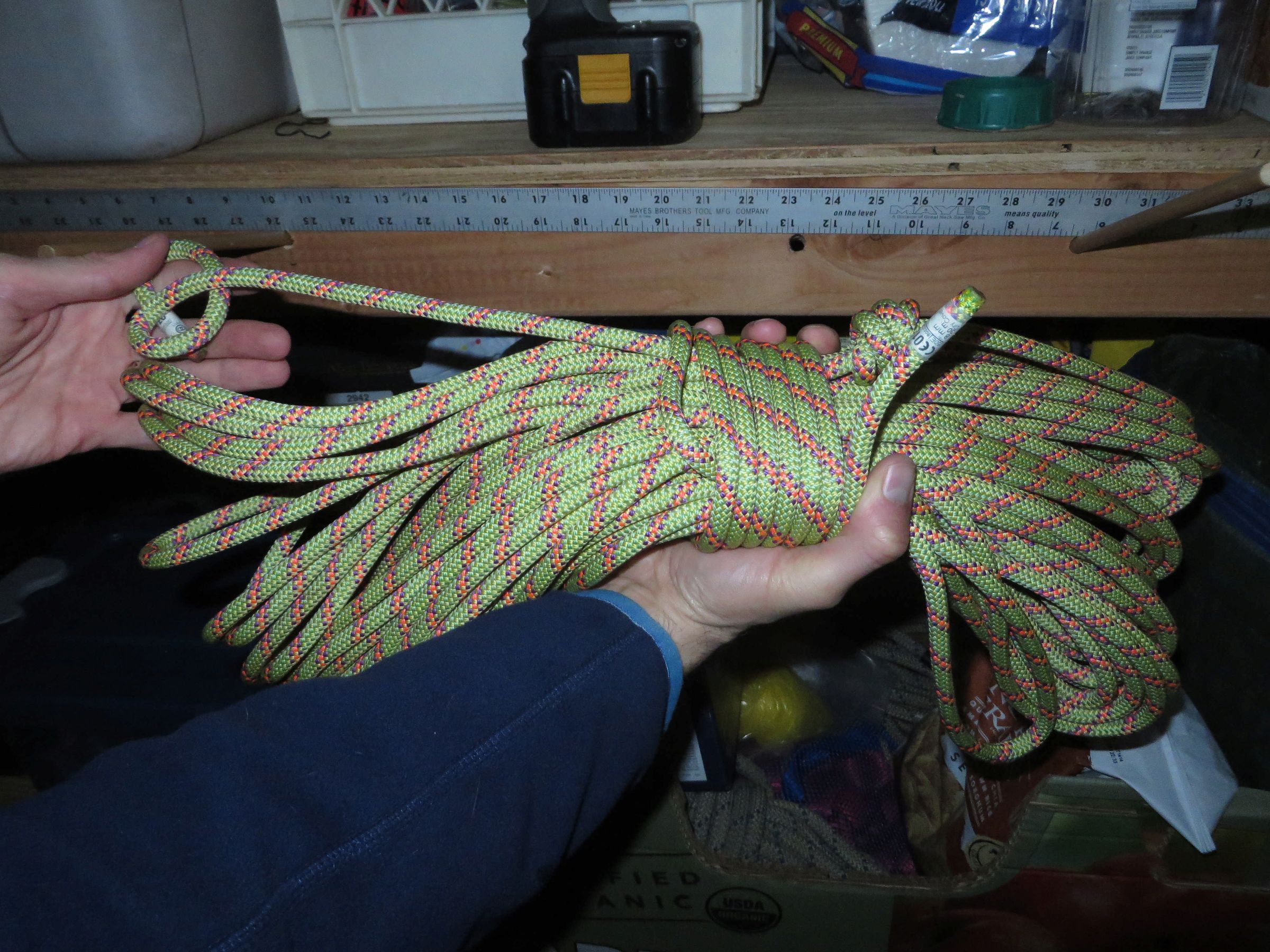 Coil Ropes and Cords Perfectly With the Two-peg System - Instructables