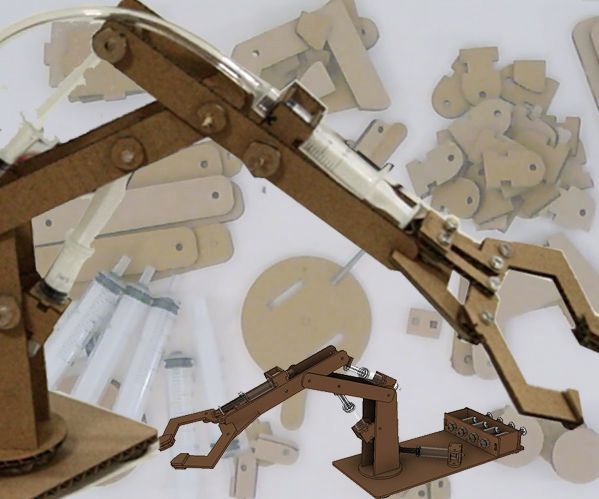 Recycled Cardboard Claw