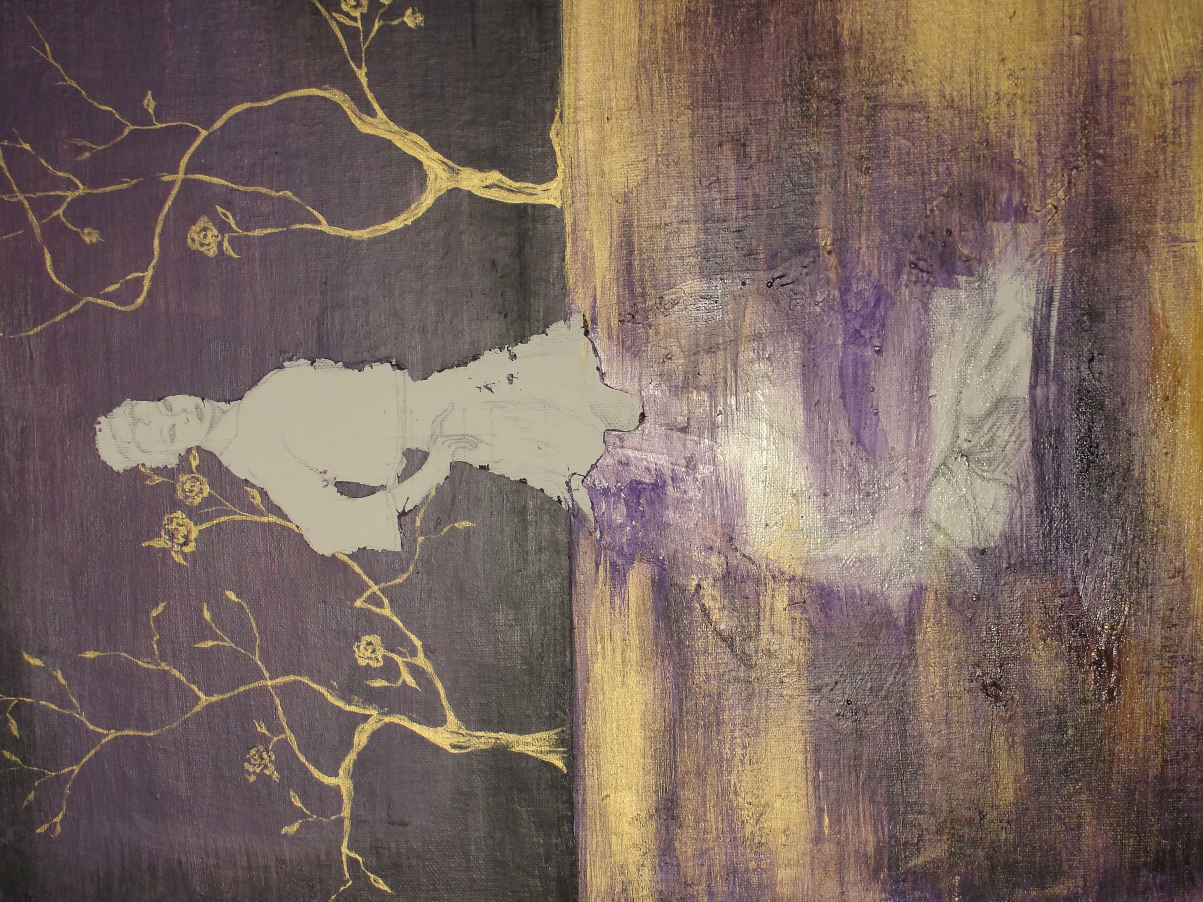 How to Paint Silk Using Acrylic Paint Portrait in Silk 7 Steps