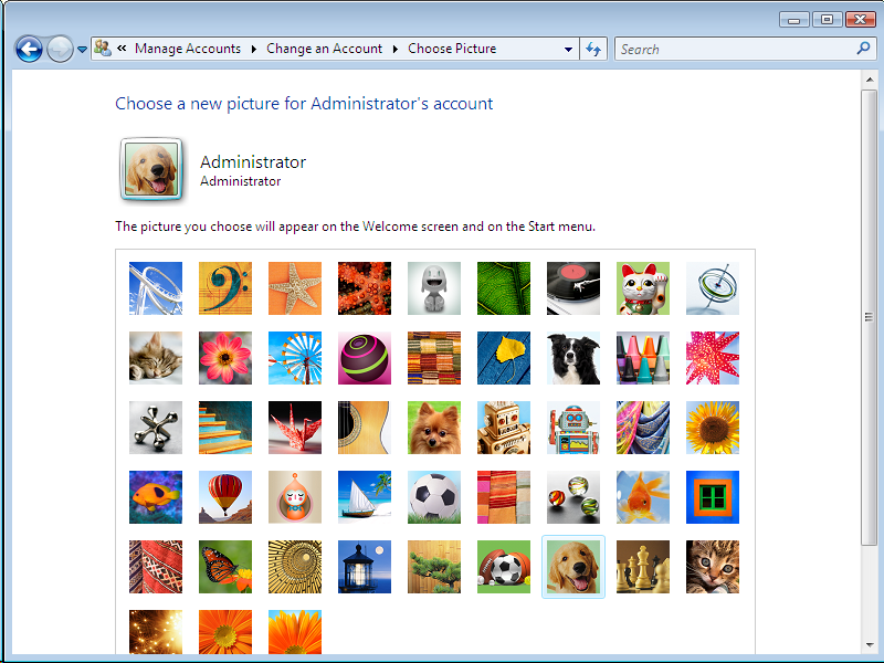 How to Change Your User Account Picture in Windows Vista