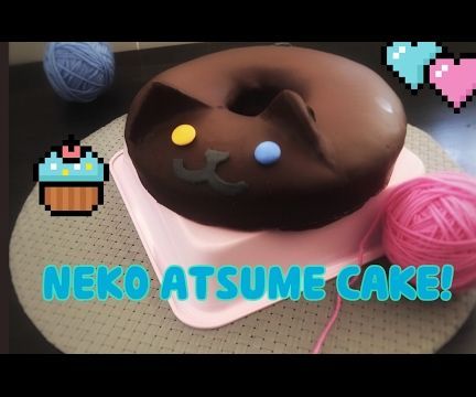 Neko Atsume Cake 
